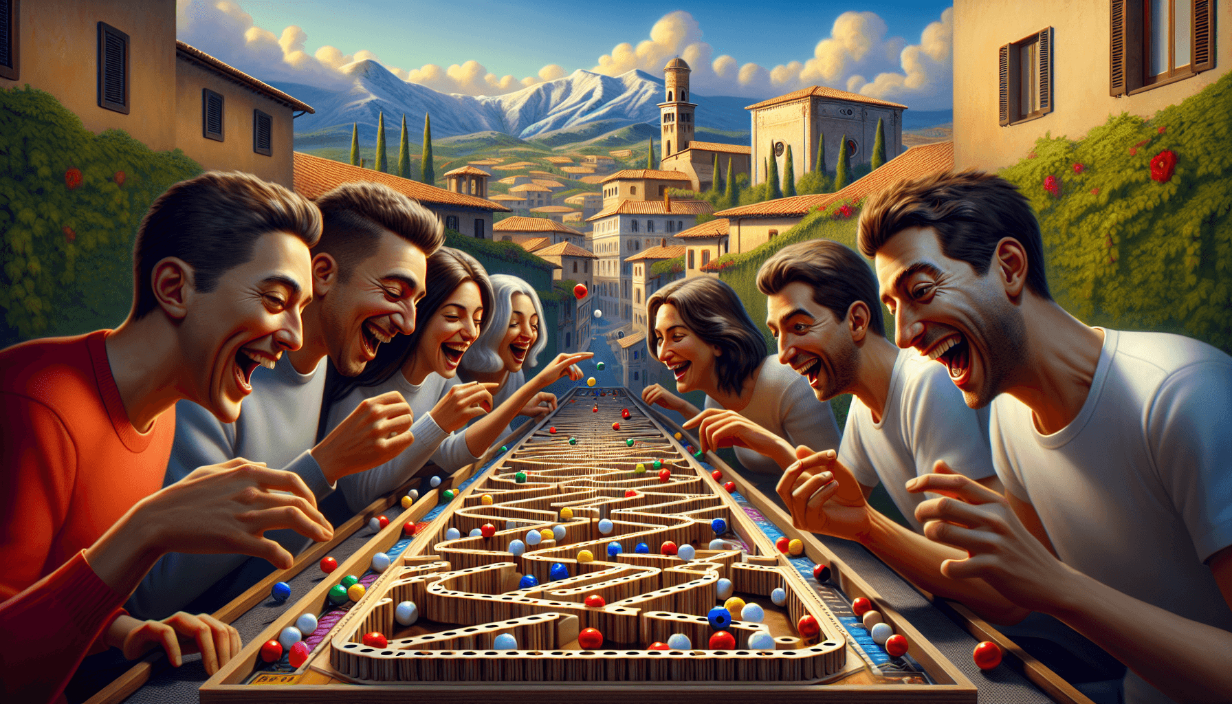 Scena multiplayer Italita Crazy Plinko